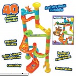 Playmind Marbutopia Fantasia Set 40 pcs Best Marble Run STEM Toy for Kid Education  B07G82SP8F